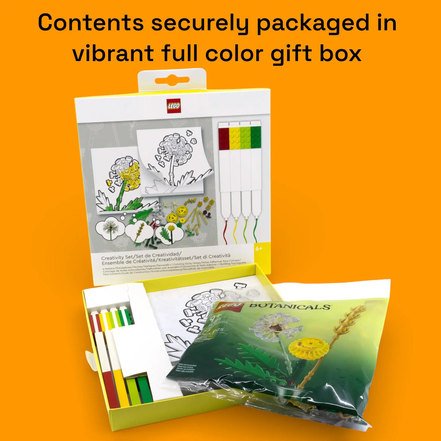 LEGO® Stationery Creativity Set with Building Toy - Project Bloom (53667) IQ Hong Kong, Ltd.