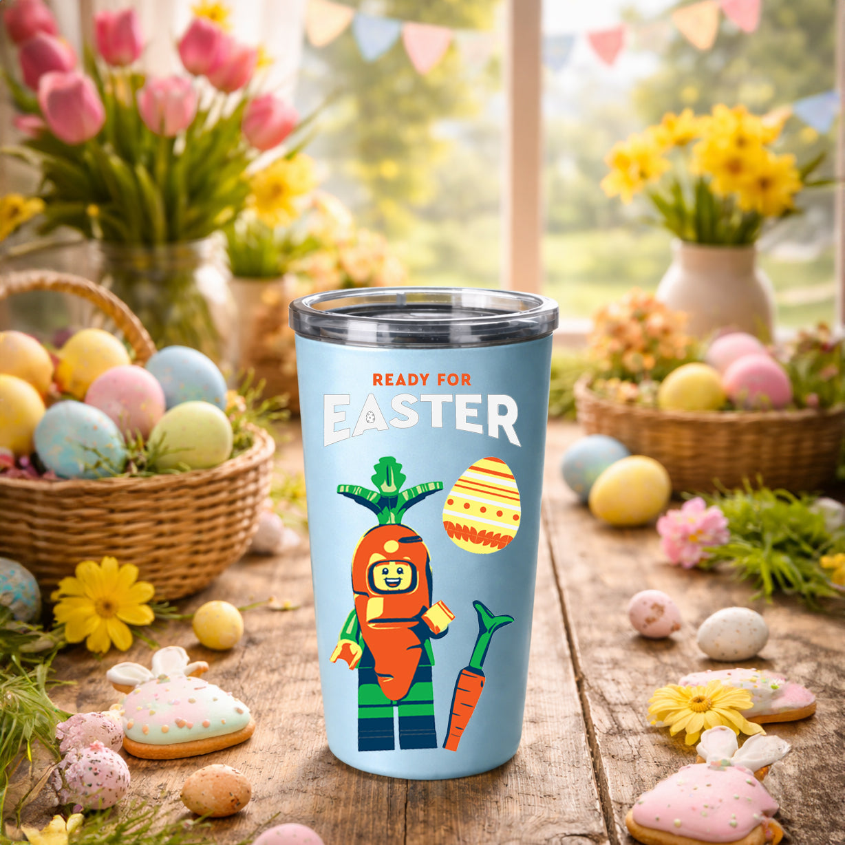 LEGO® Minifigures™ Sticker -  Easter Carrot Suit Guy (53838) 