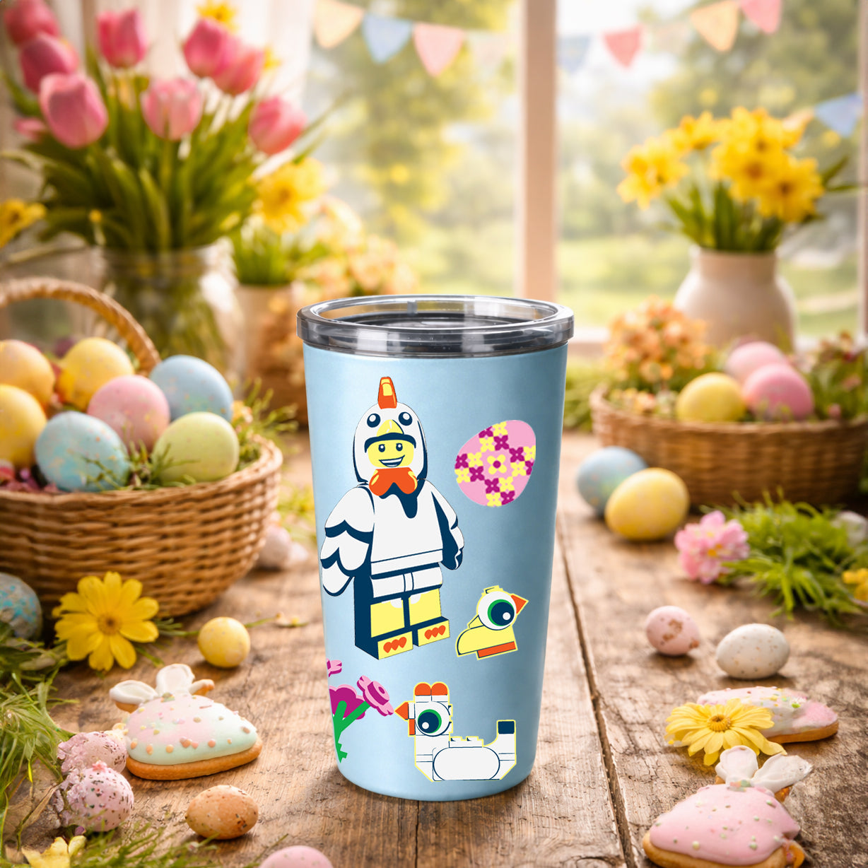 LEGO® Minifigures™ Sticker - Easter Chicken Suit Guy (53837) 