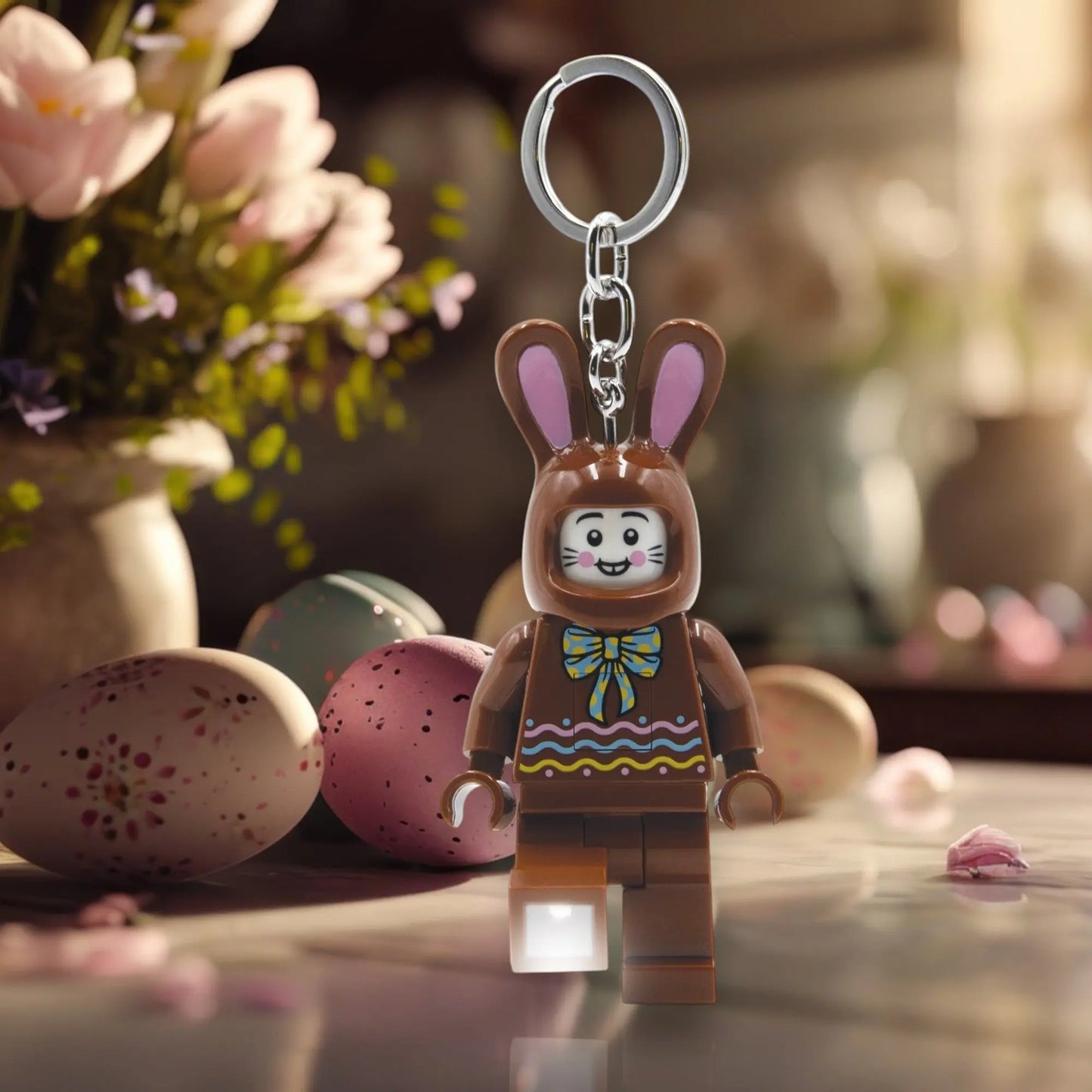 LEGO Minifigures Keychain Light - Chocolate Bunny (KE180H) IQ Hong Kong, Ltd.