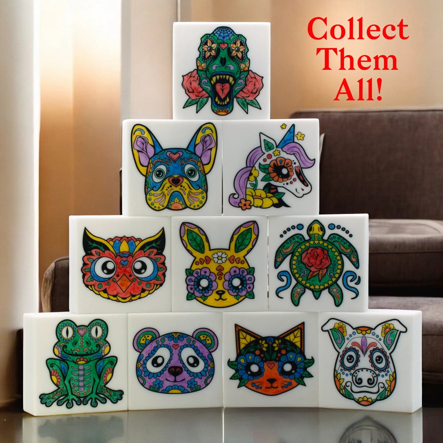 Zoolight DIY Create Your Own Coloring Night Light Craft Kit - Turtle (ZNTU) IQ Hong Kong, Ltd.