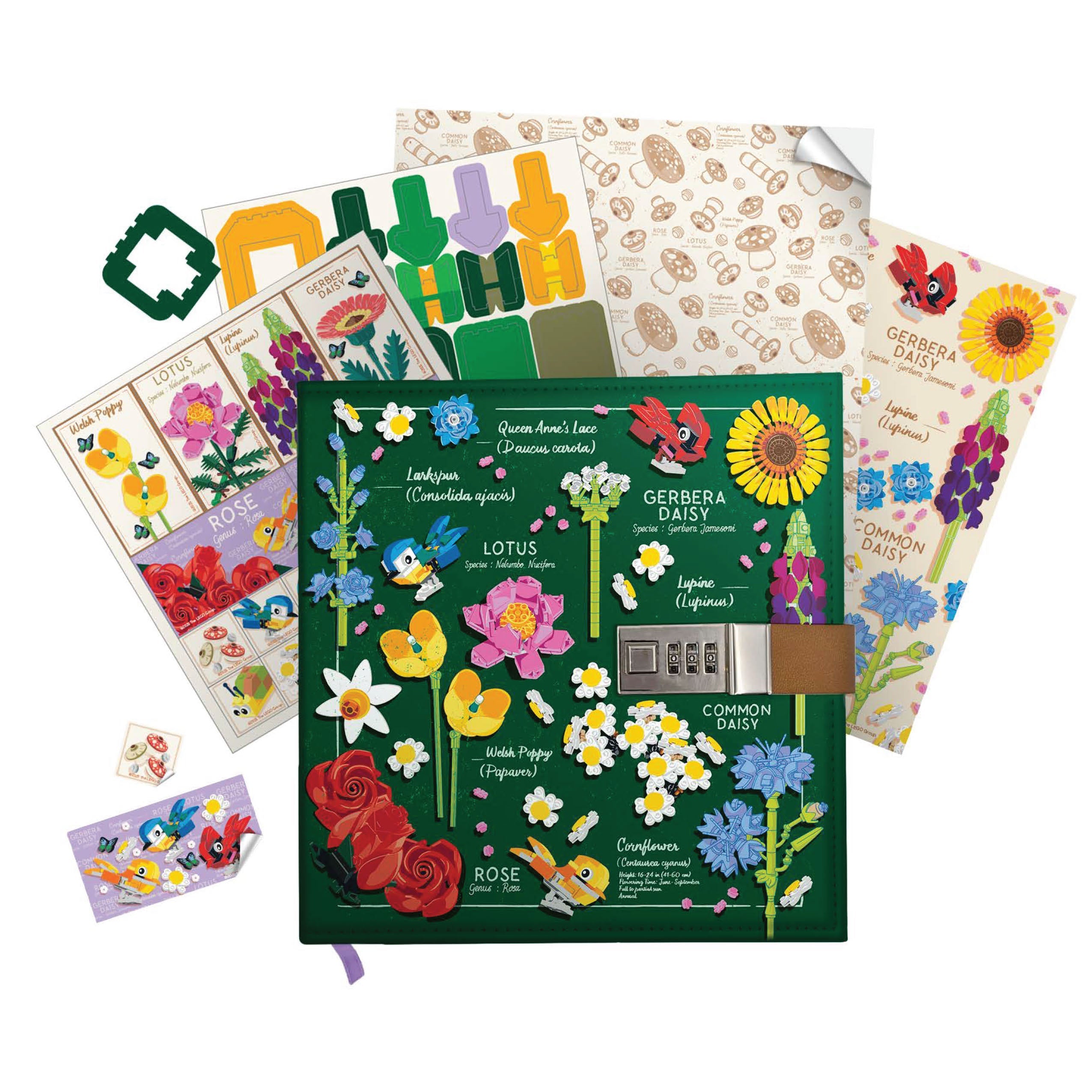 LEGO Combination Lock Diary Set (53598) IQ Hong Kong, Ltd.