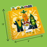 LEGO Minifigures Tab Notebook - Farmers Market (53596)