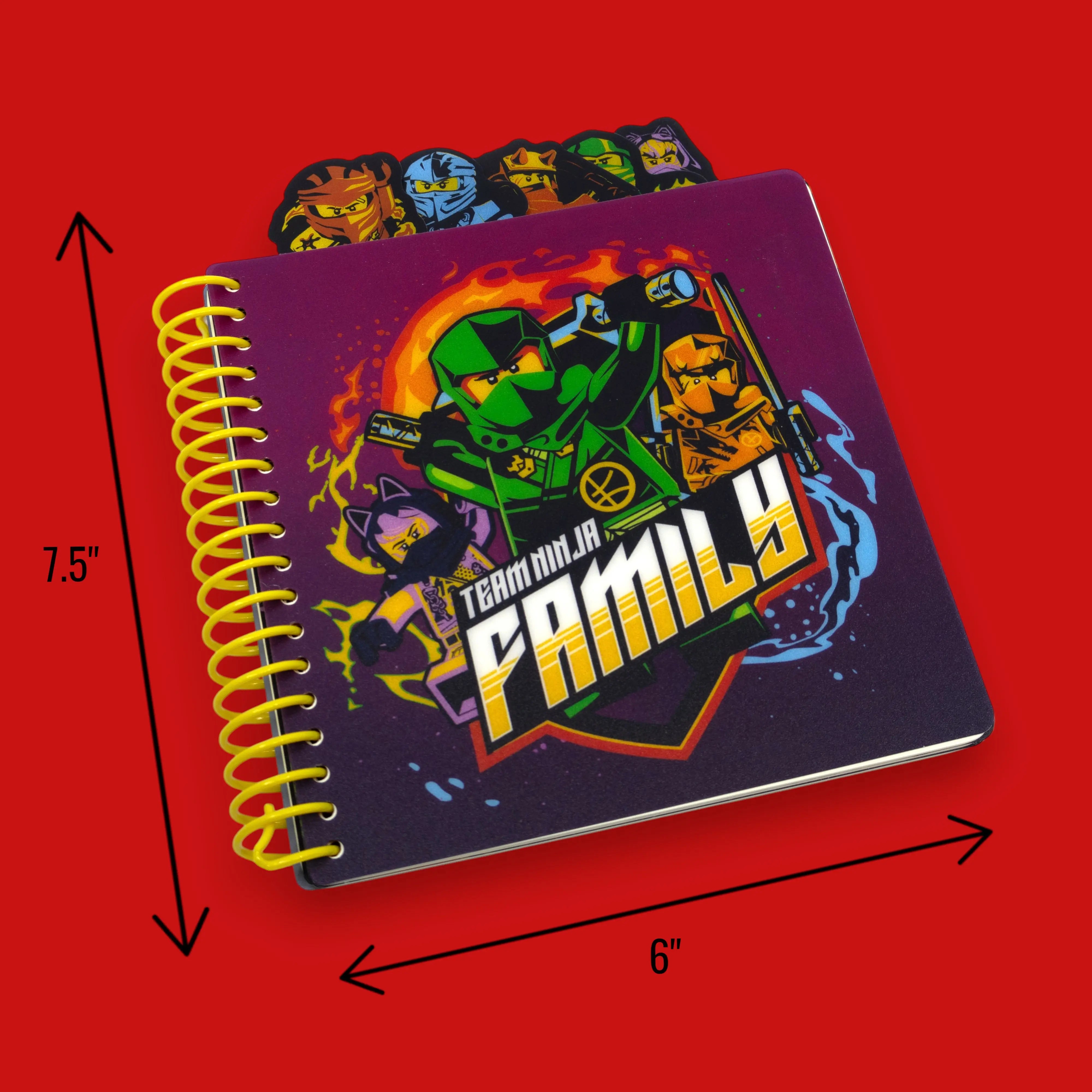 LEGO Tab Dotted Notebook - NINJAGO (53623) | Santoki