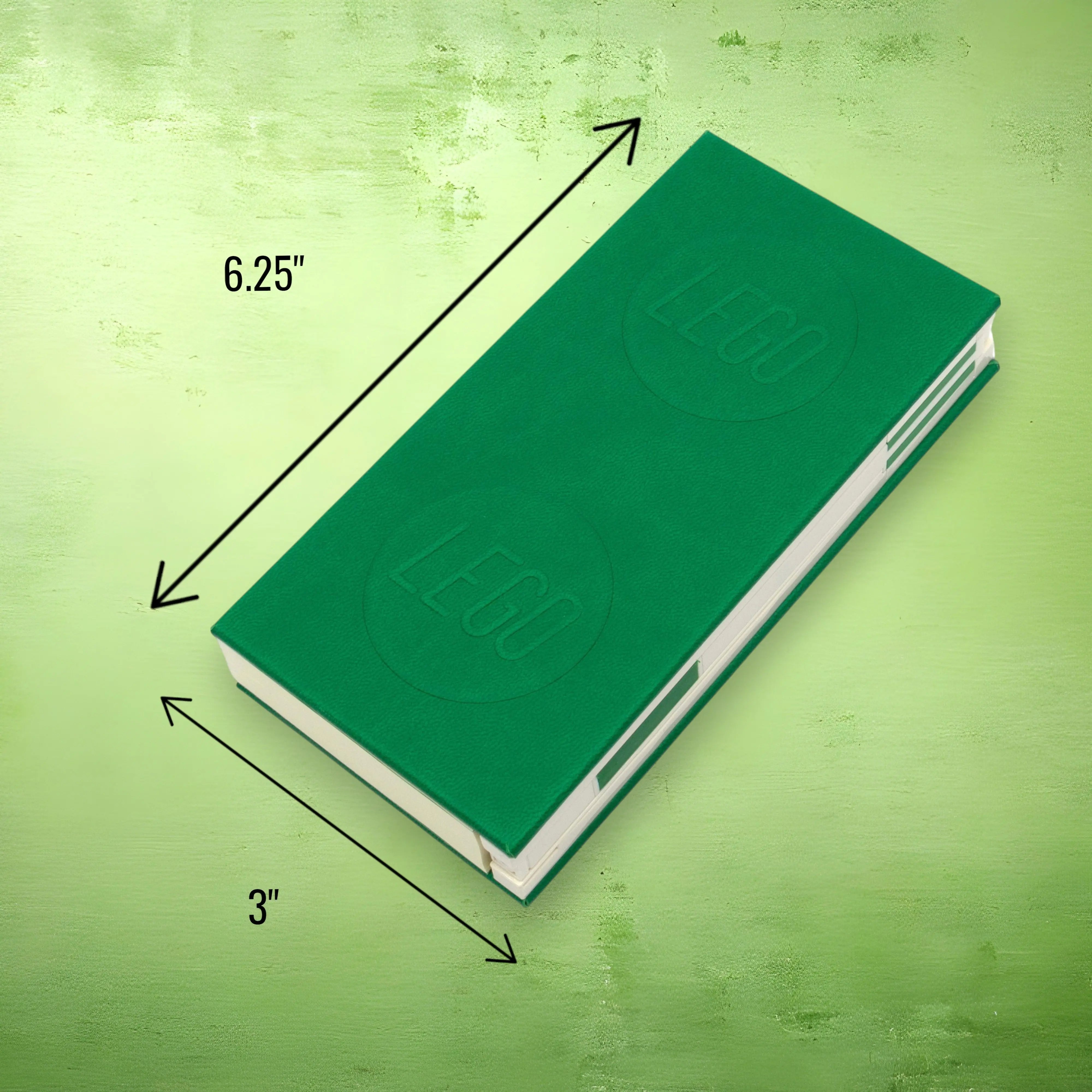 LEGO Locking Notebook with Gel Pen 1x2 Green (53697) | Santoki