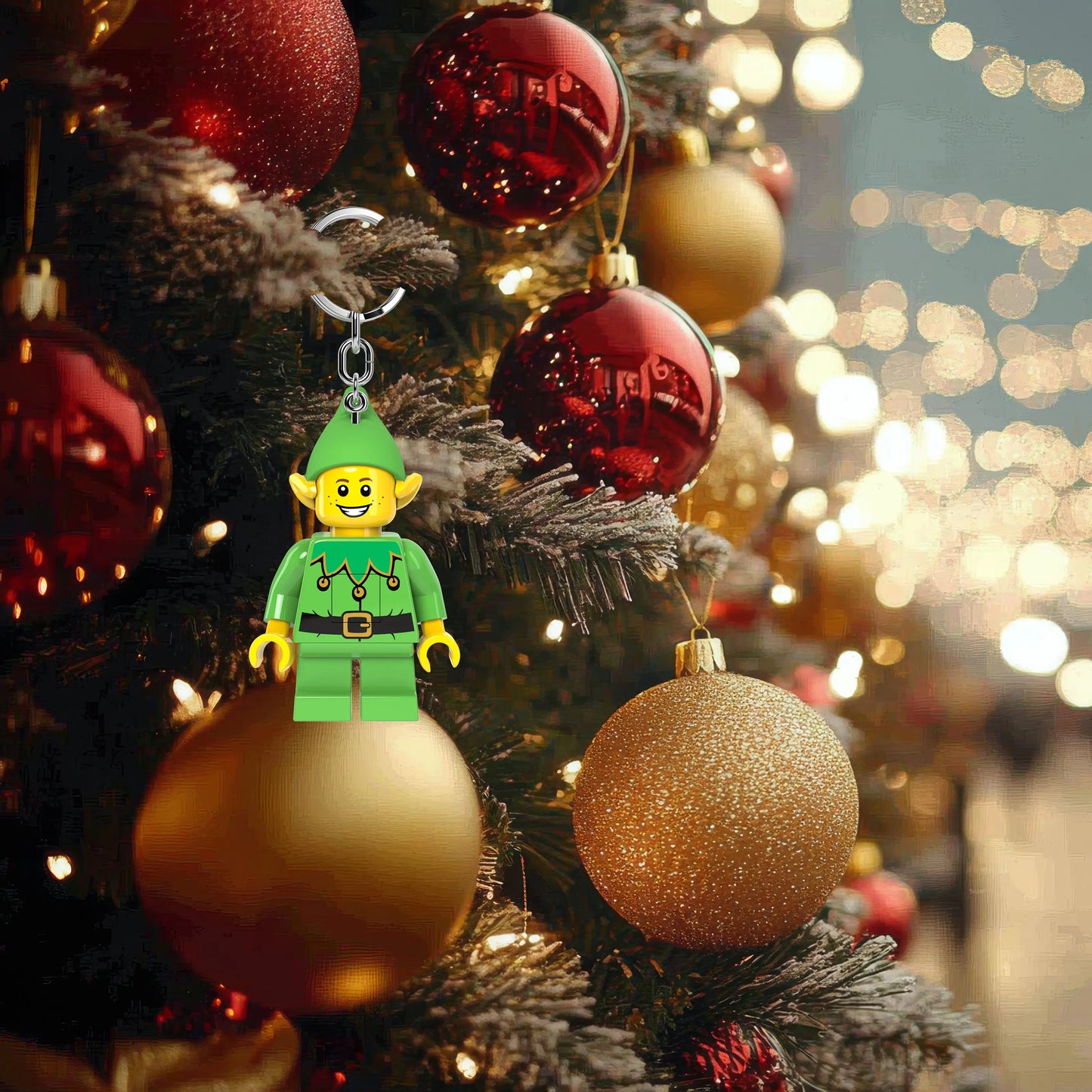 LEGO Minifigures Keychain Light - Holiday Elf (KE181H)