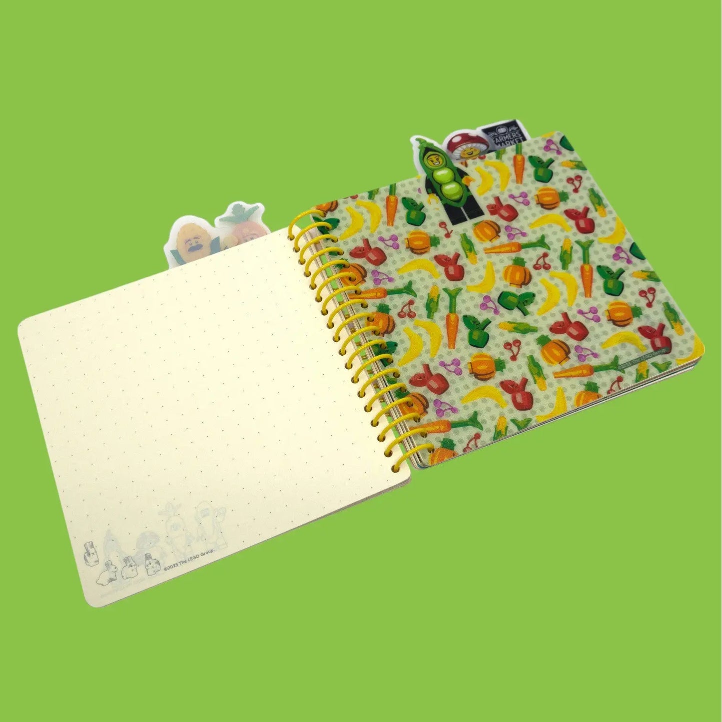 LEGO Minifigures Tab Notebook - Farmers Market (53596) IQ Hong Kong, Ltd.