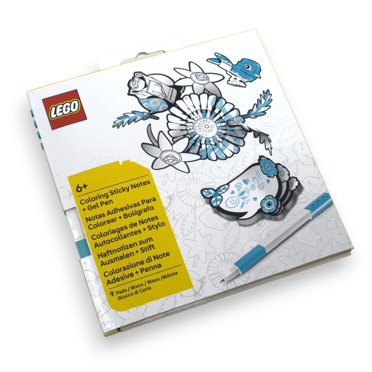 LEGO Botanical Coloring Sticky Notes with Gel Pen (53670) IQ Hong Kong, Ltd.