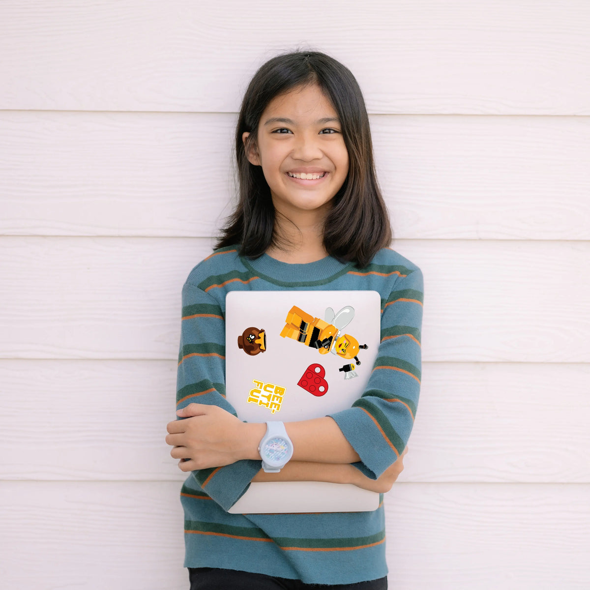 LEGO® Sticker Sheet - Valentine Bumblebee Girl | Santoki