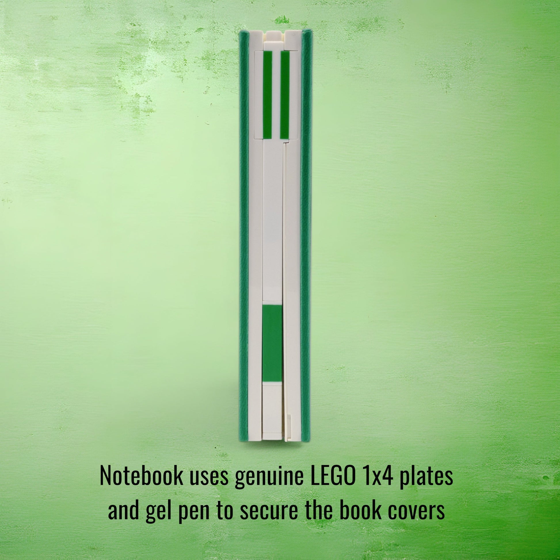 LEGO Locking Notebook with Gel Pen Green - in Box 