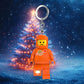 LEGO Minifigures Keychain Light - Spaceman Orange (KE10HO)