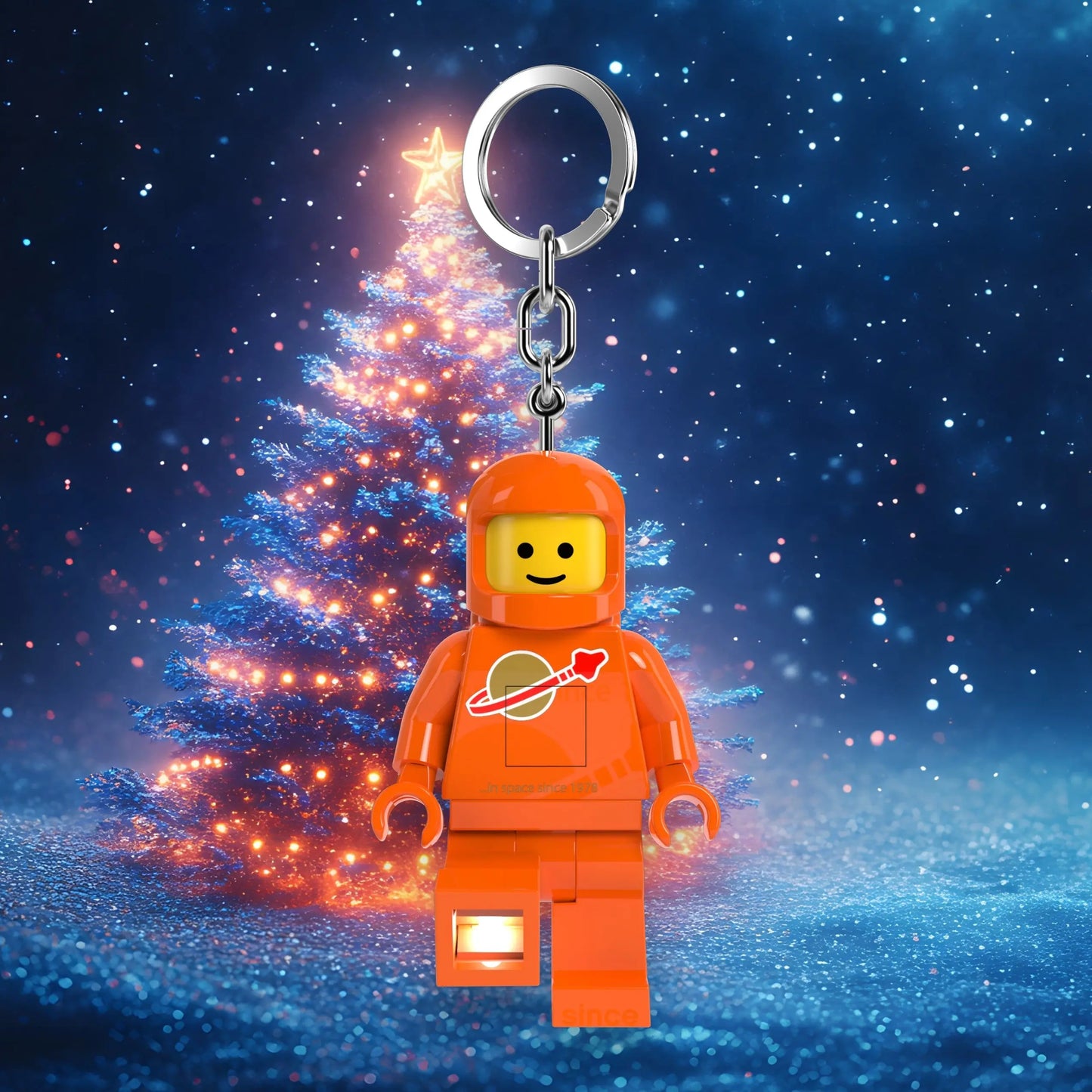 LEGO Minifigures Keychain Light - Spaceman Orange (KE10HO)