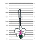LEGO Bag Tag - Botanical Orchid (53660) IQ Hong Kong, Ltd.
