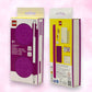 LEGO Locking Notebook with Gel Pen 1x2 Red Violet (53696) IQ Hong Kong, Ltd.