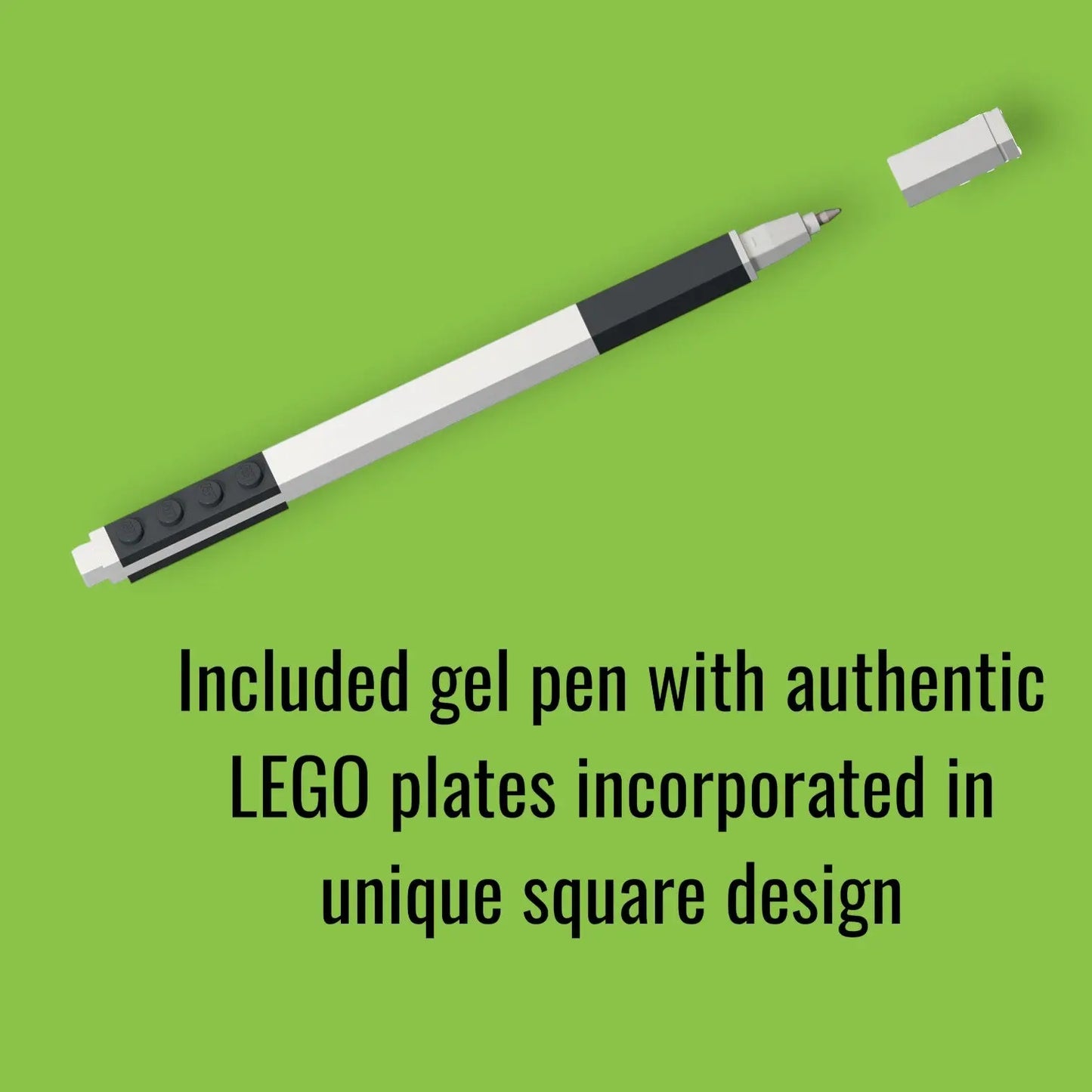 LEGO Minifigures Coloring Sticky Notes with Gel Pen - Farmers Market (53672) - Santoki
