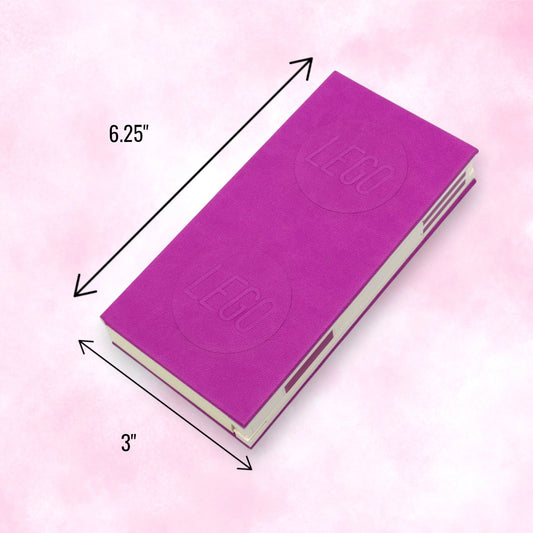 LEGO Locking Notebook with Gel Pen 1x2 Red Violet (53696) IQ Hong Kong, Ltd.