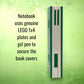 LEGO Locking Notebook with Gel Pen 1x2 Green (53697) IQ Hong Kong, Ltd.