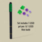 LEGO Pen Pal Gel Pen & Building Toy - Botanical, Lavender (53701) IQ Hong Kong, Ltd.
