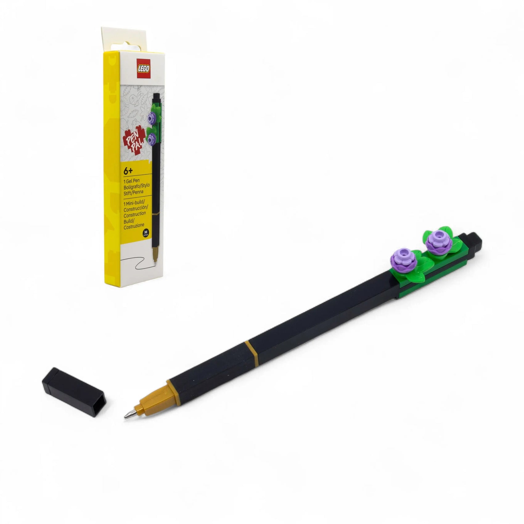 LEGO Pen Pal Gel Pen & Building Toy - Botanical, Lavender (53701) IQ Hong Kong, Ltd.