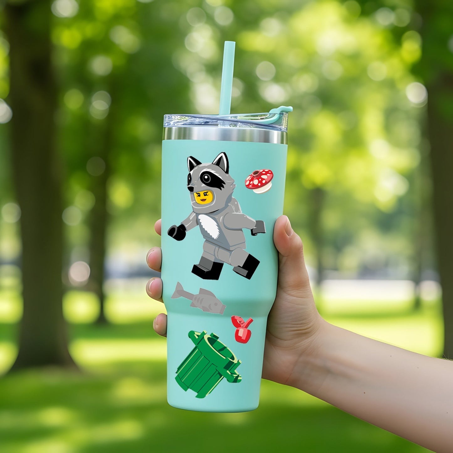 LEGO® Minifigures™ Sticker - Raccoon (53825) 
