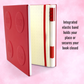 LEGO Locking Notebook with Gel Pen Red - in Box 