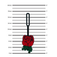 LEGO Bag Tag - Botanical Rose (53661) IQ Hong Kong, Ltd.