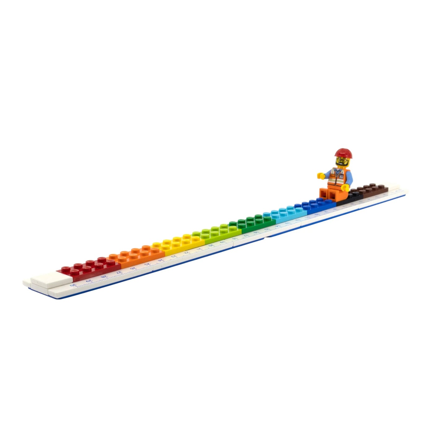 LEGO® Ruler with Construction Worker Minifigure (53709)