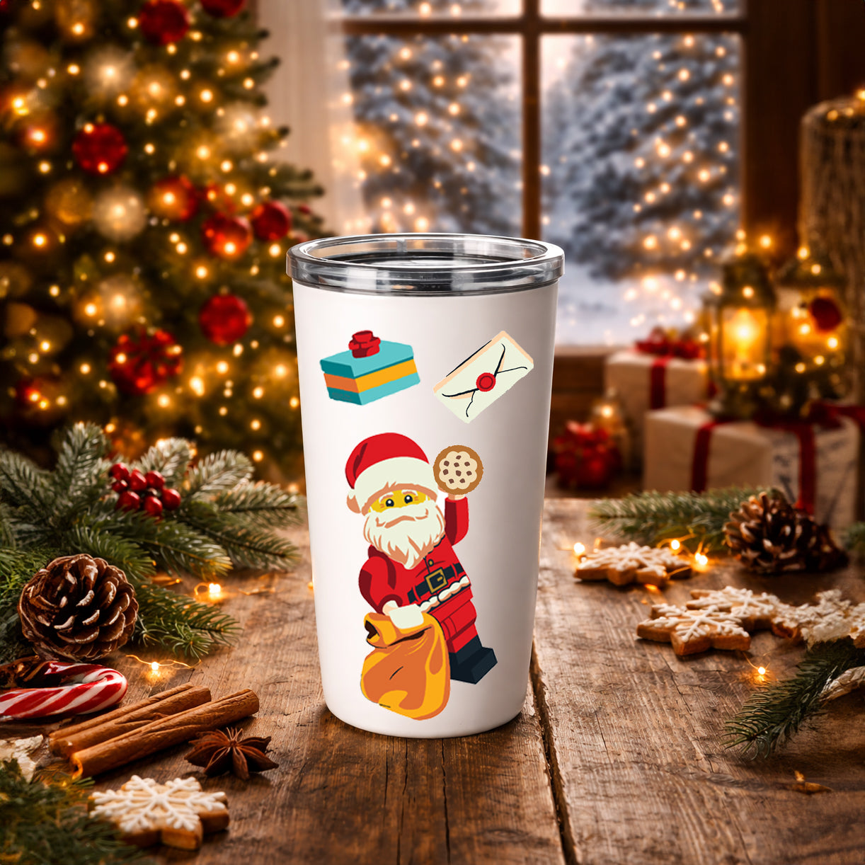 LEGO® Minifigures™ Sticker - Holiday Santa (53828) 