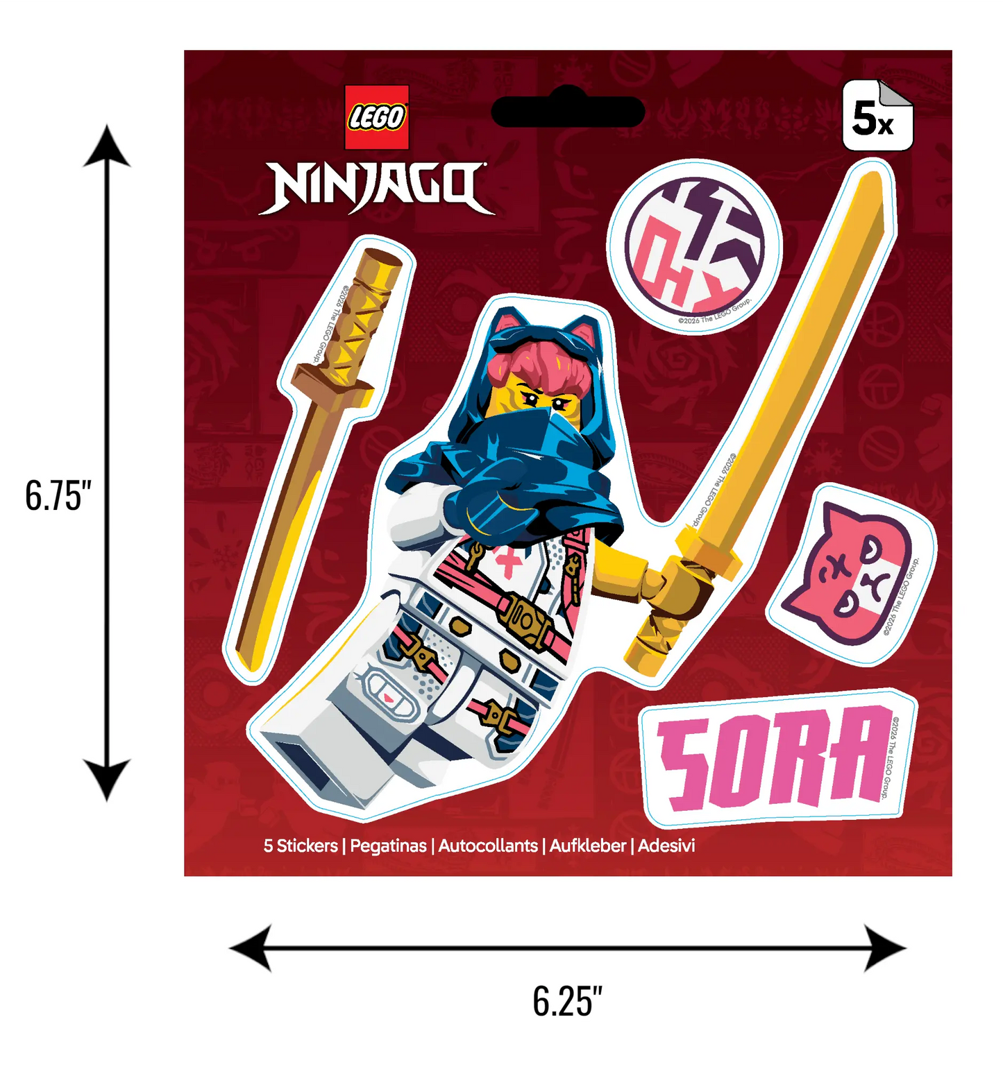 LEGO® NINJAGO® Sticker - Sora (53847)