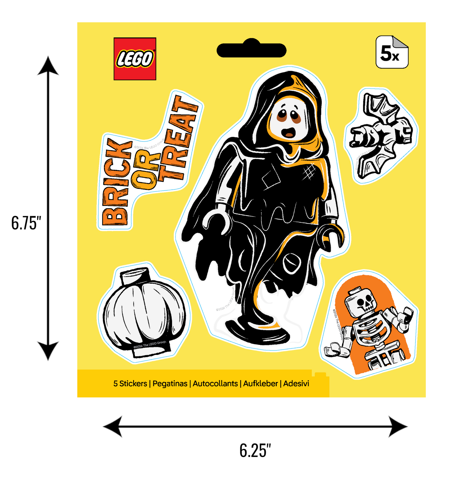 LEGO® Minifigures™ Sticker - Halloween Spectre (53834) 