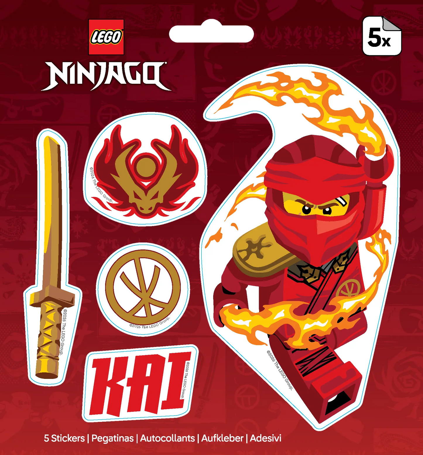 LEGO® NINJAGO® Sticker - Kai IQ Hong Kong, Ltd.