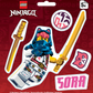 LEGO® NINJAGO® Sticker - Sora IQ Hong Kong, Ltd.