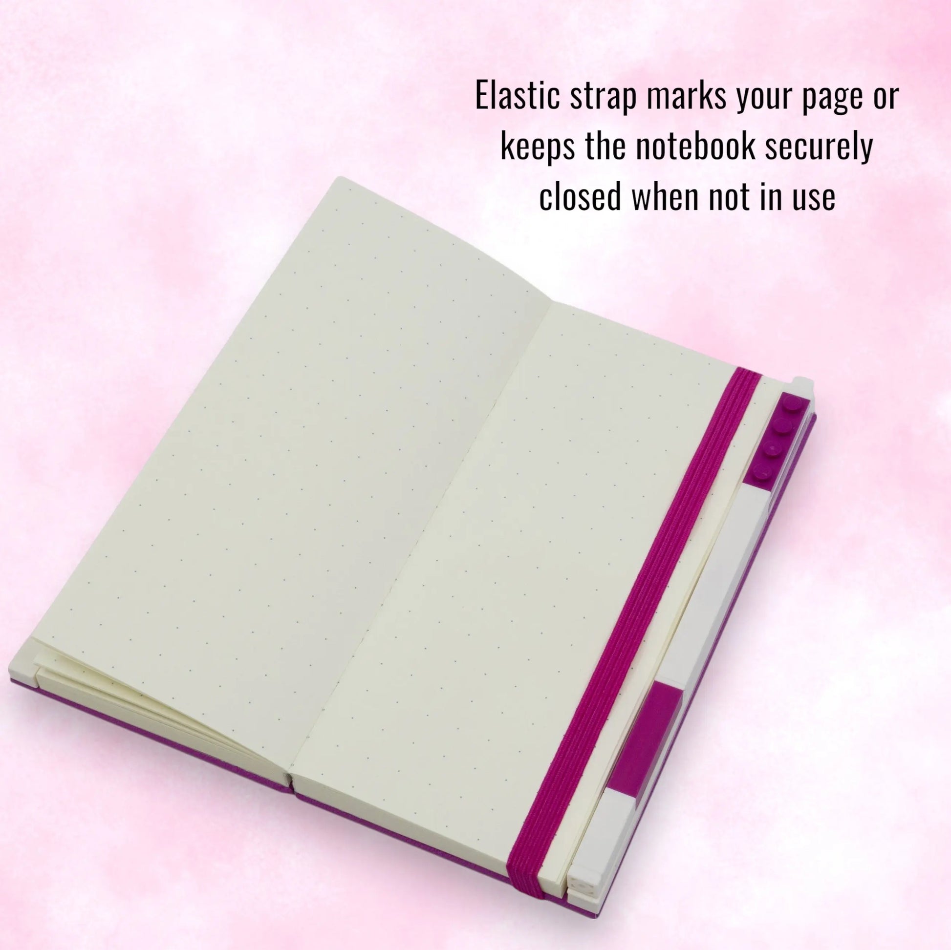 LEGO Locking Notebook with Gel Pen 1x2 Red Violet (53696) IQ Hong Kong, Ltd.
