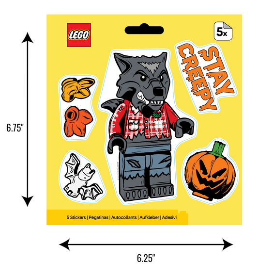 LEGO® Minifigures™ Sticker - Halloween Werewolf (53833) 