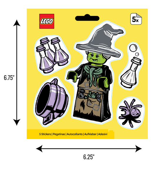 LEGO® Minifigures™ Sticker - Halloween Witch (53832) 