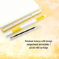 LEGO Locking Notebook with Gel Pen Yellow - in Box 