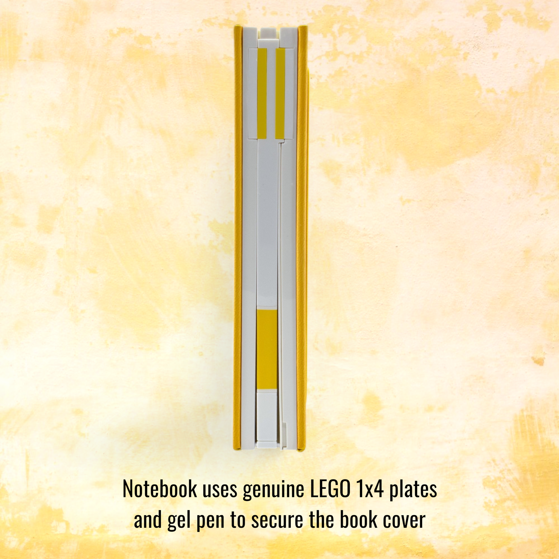 LEGO Locking Notebook with Gel Pen Yellow - in Box 