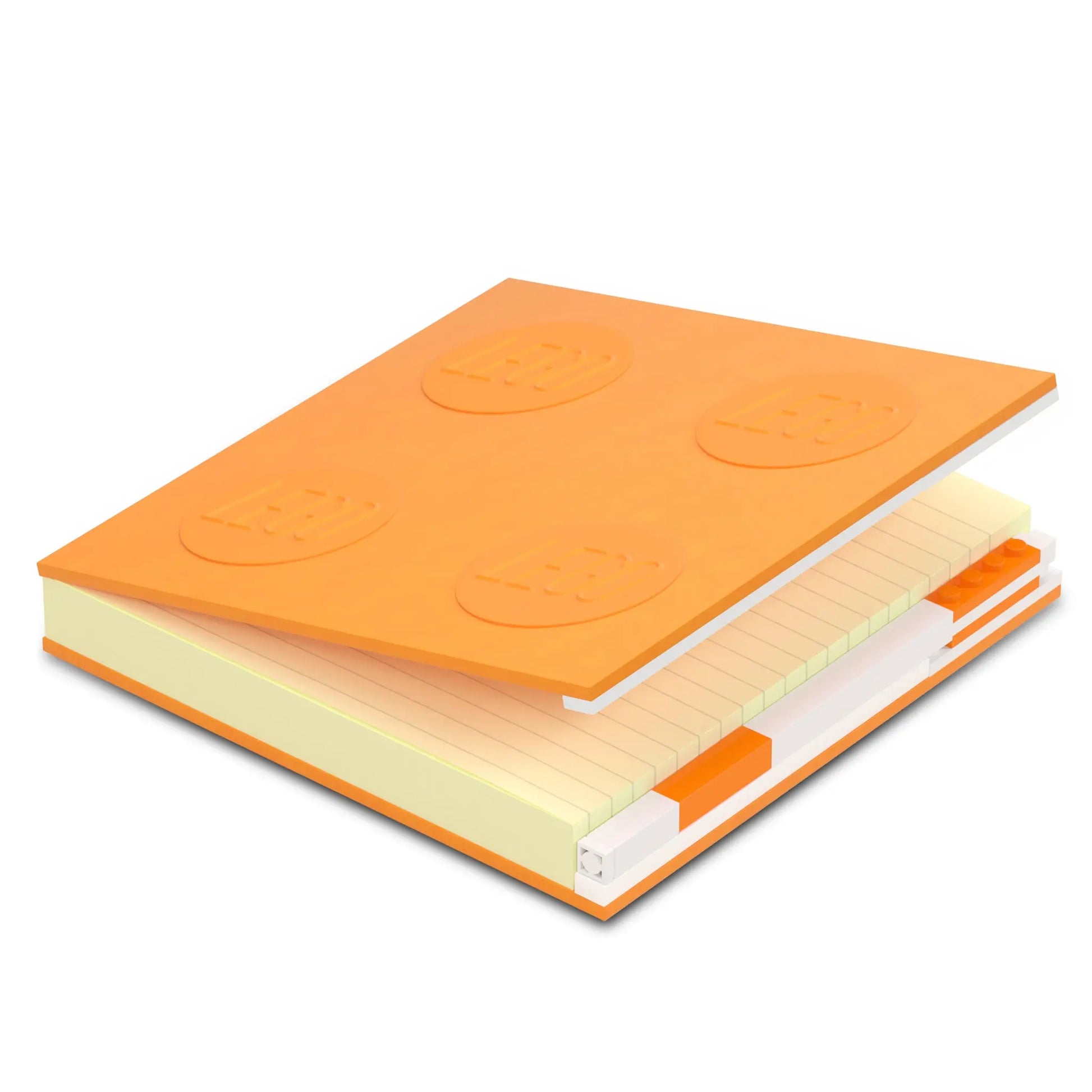 LEGO Stationery Locking Notebook with Gel Pen - Orange (52440) IQ Hong Kong, Ltd.