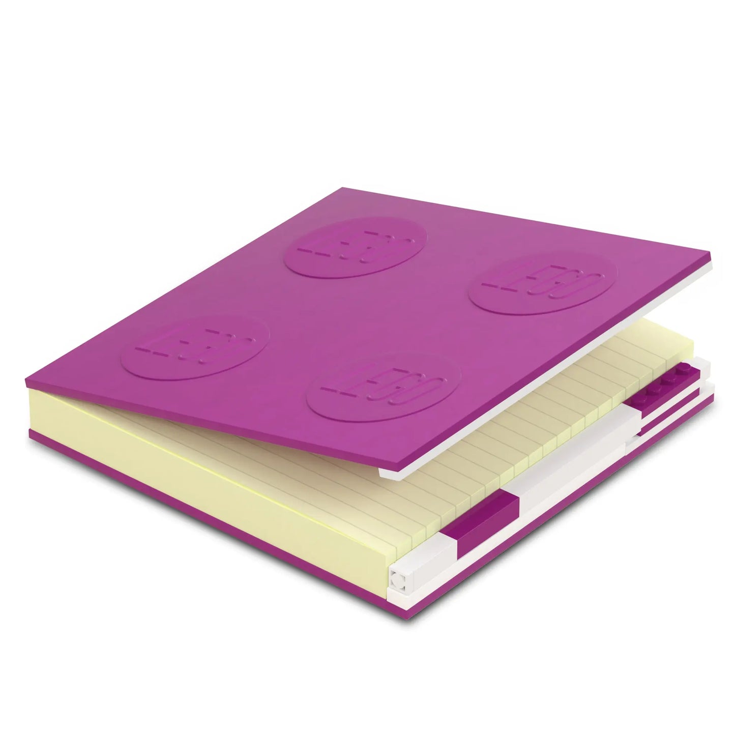 LEGO Stationery Locking Notebook with Gel Pen - Violet (52438) IQ Hong Kong, Ltd.