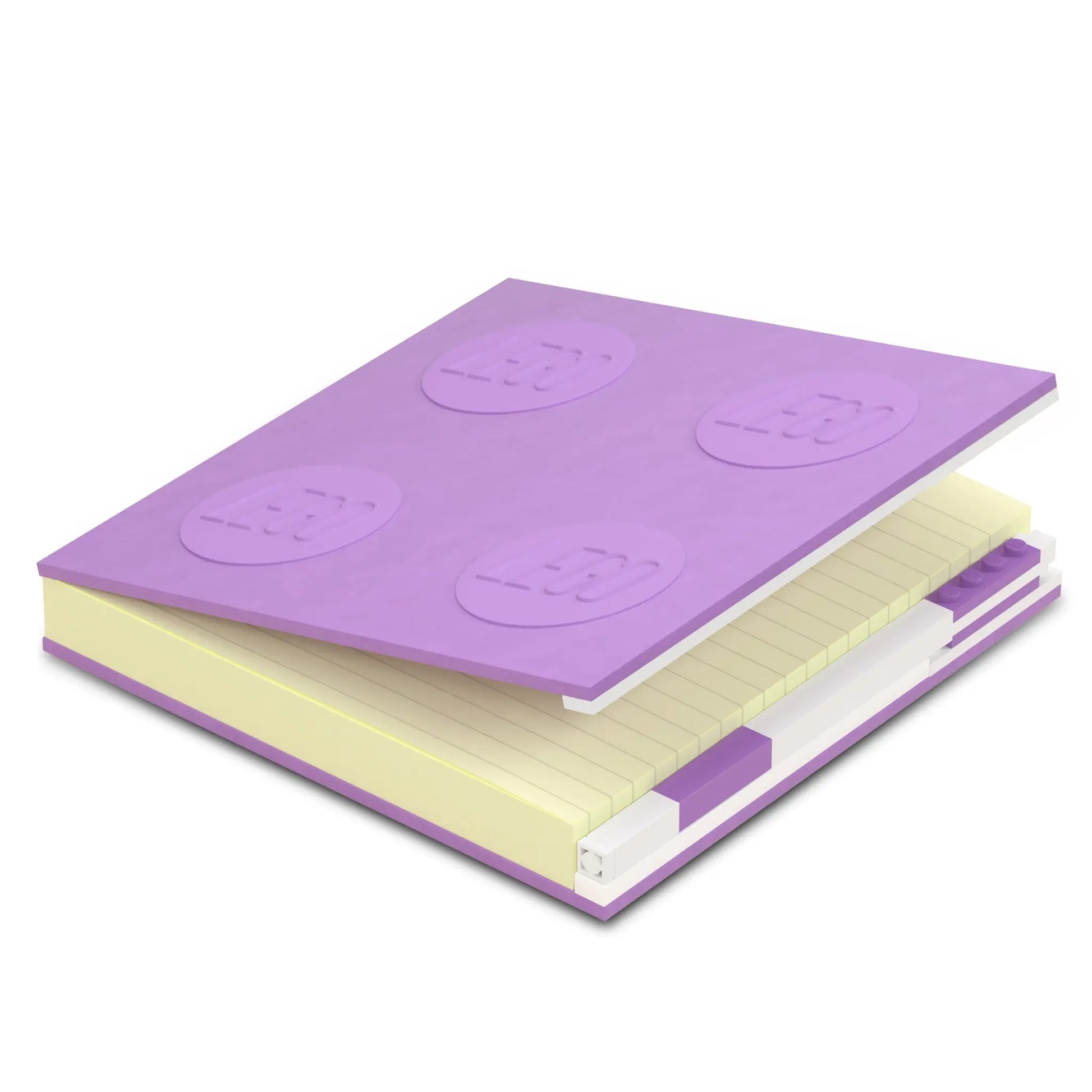 LEGO Stationery Locking Notebook with Gel Pen - Lavender (52445) IQ Hong Kong, Ltd.