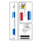 LEGO Stationery Gel Pen - 3 Pack (51513) IQ Hong Kong, Ltd.