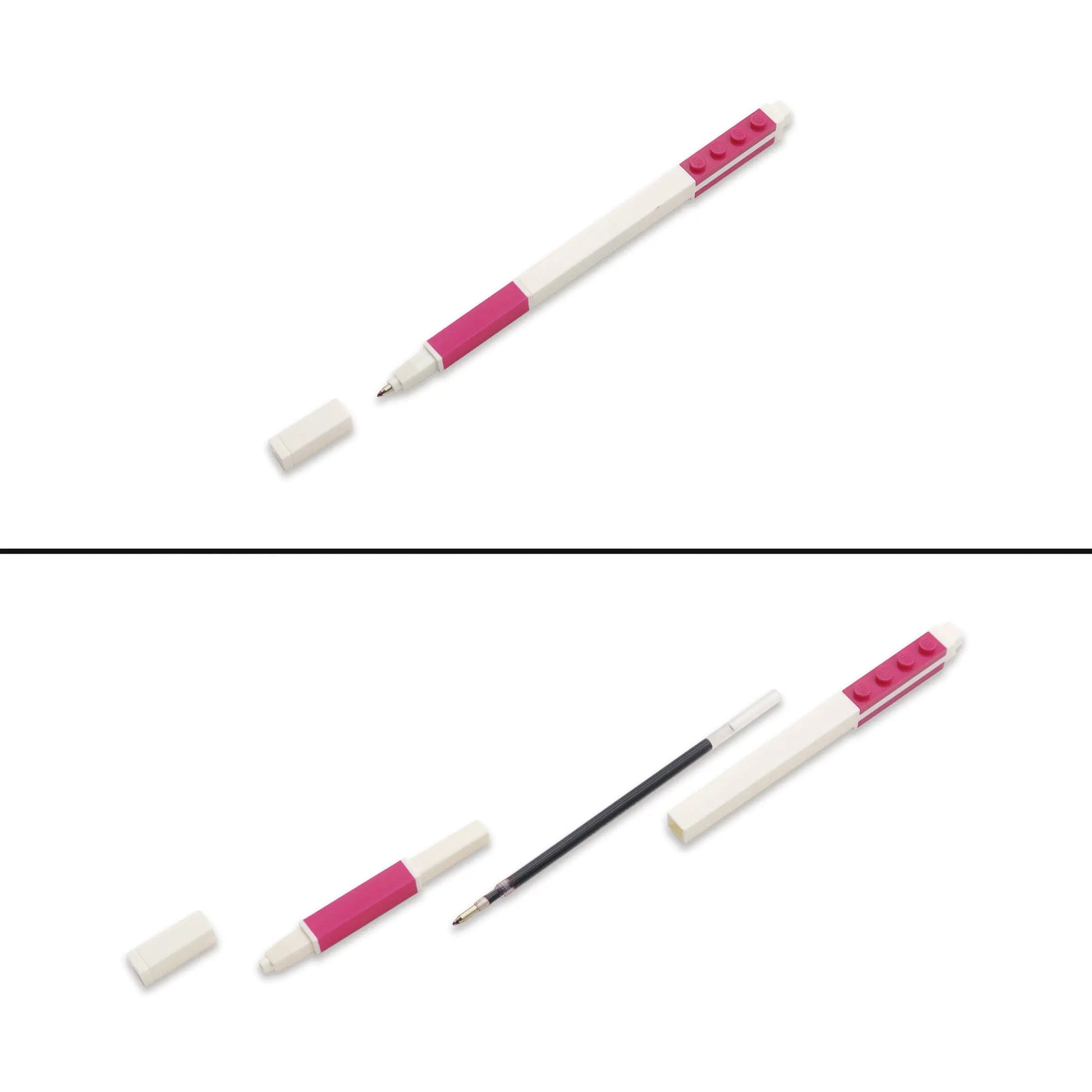 LEGO Stationery Locking Notebook with Gel Pen - Violet (52438) IQ Hong Kong, Ltd.