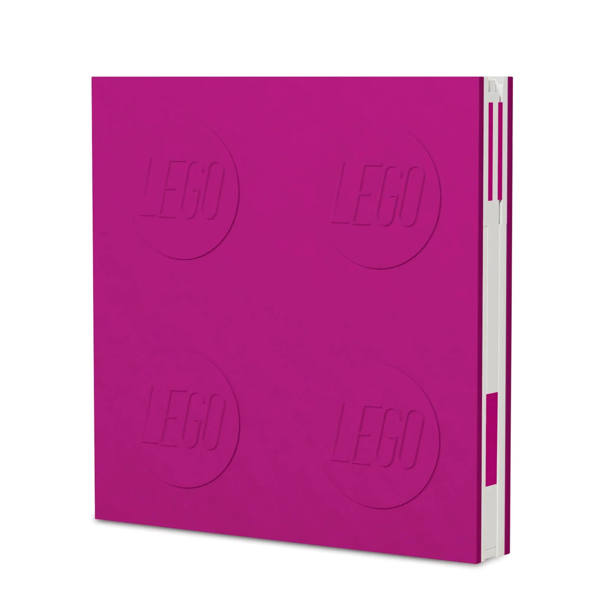 LEGO Stationery Locking Notebook with Gel Pen - Violet (52438) IQ Hong Kong, Ltd.