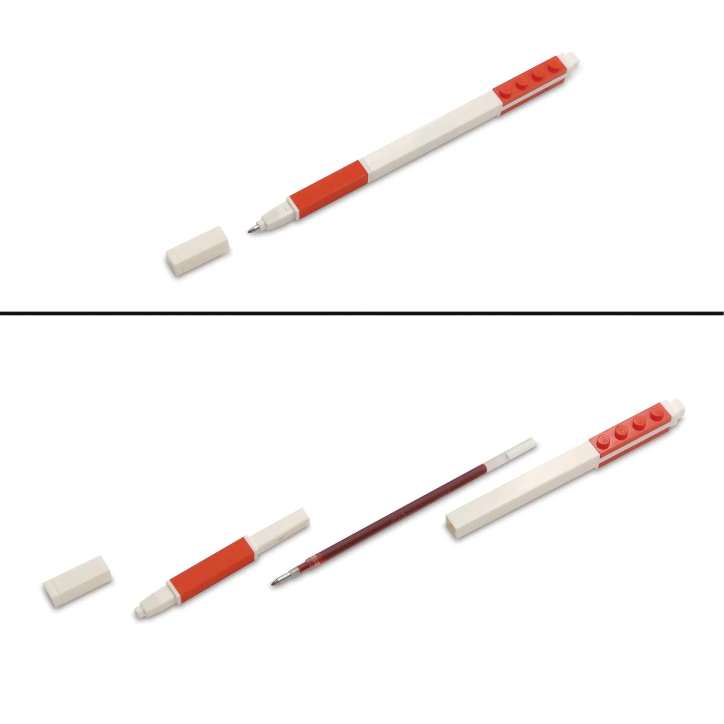 LEGO StationeryLocking Notebook and Gel Pen - Red (52439) IQ Hong Kong, Ltd.