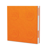 LEGO Stationery Locking Notebook and Gel Pen - Orange