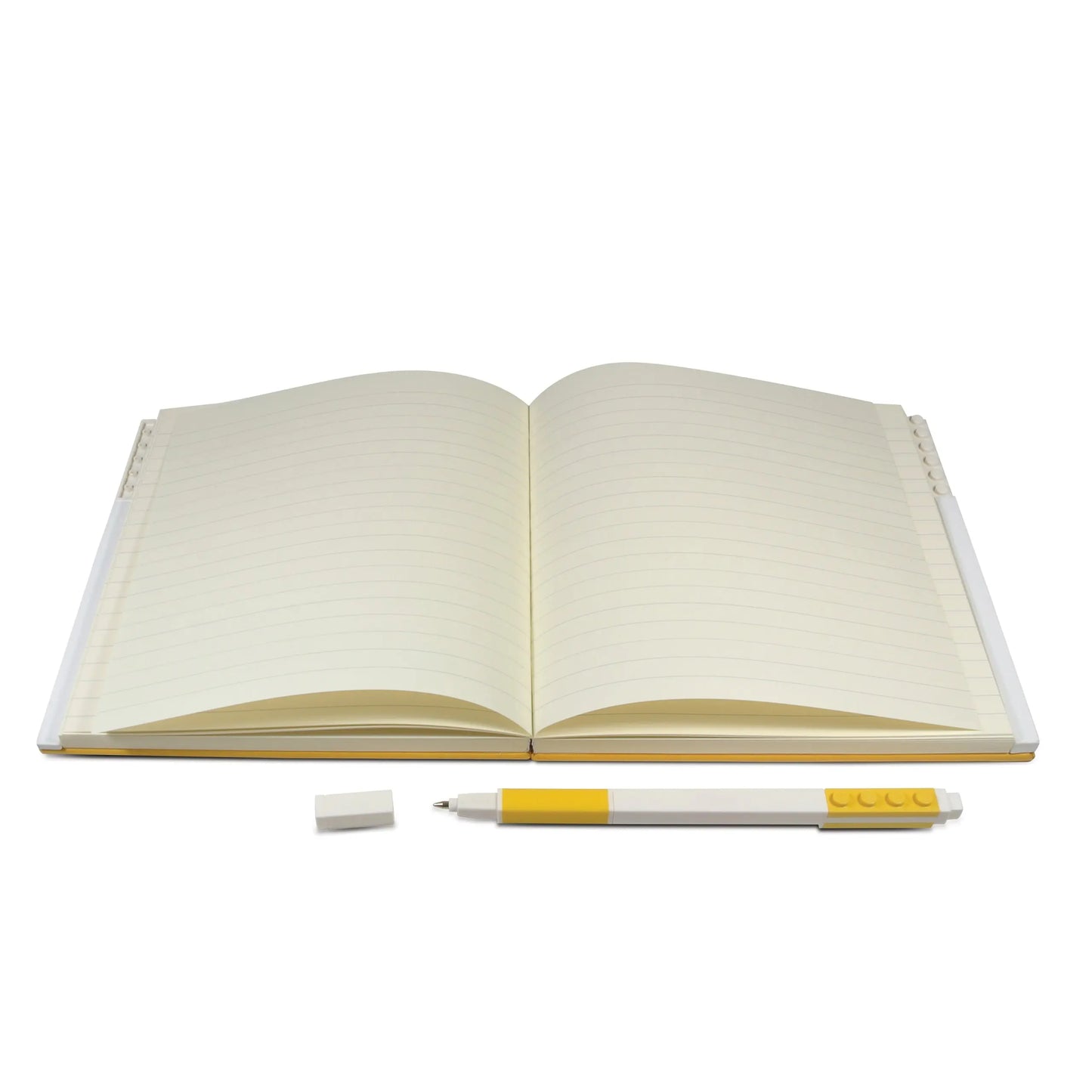 LEGO Stationery Locking Notebook with Gel Pen - Yellow (52441) IQ Hong Kong, Ltd.