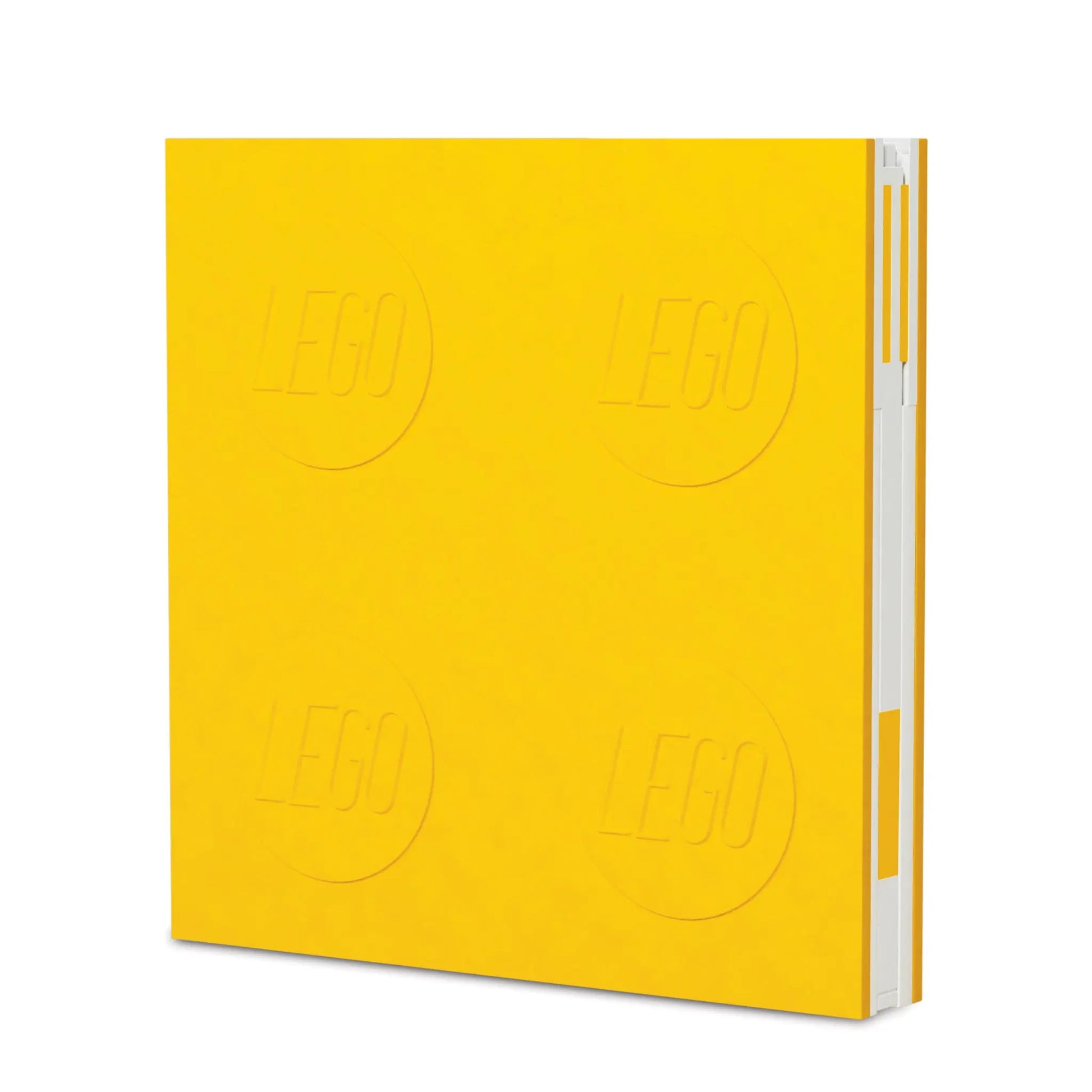LEGO Stationery Locking Notebook with Gel Pen - Yellow (52441) IQ Hong Kong, Ltd.