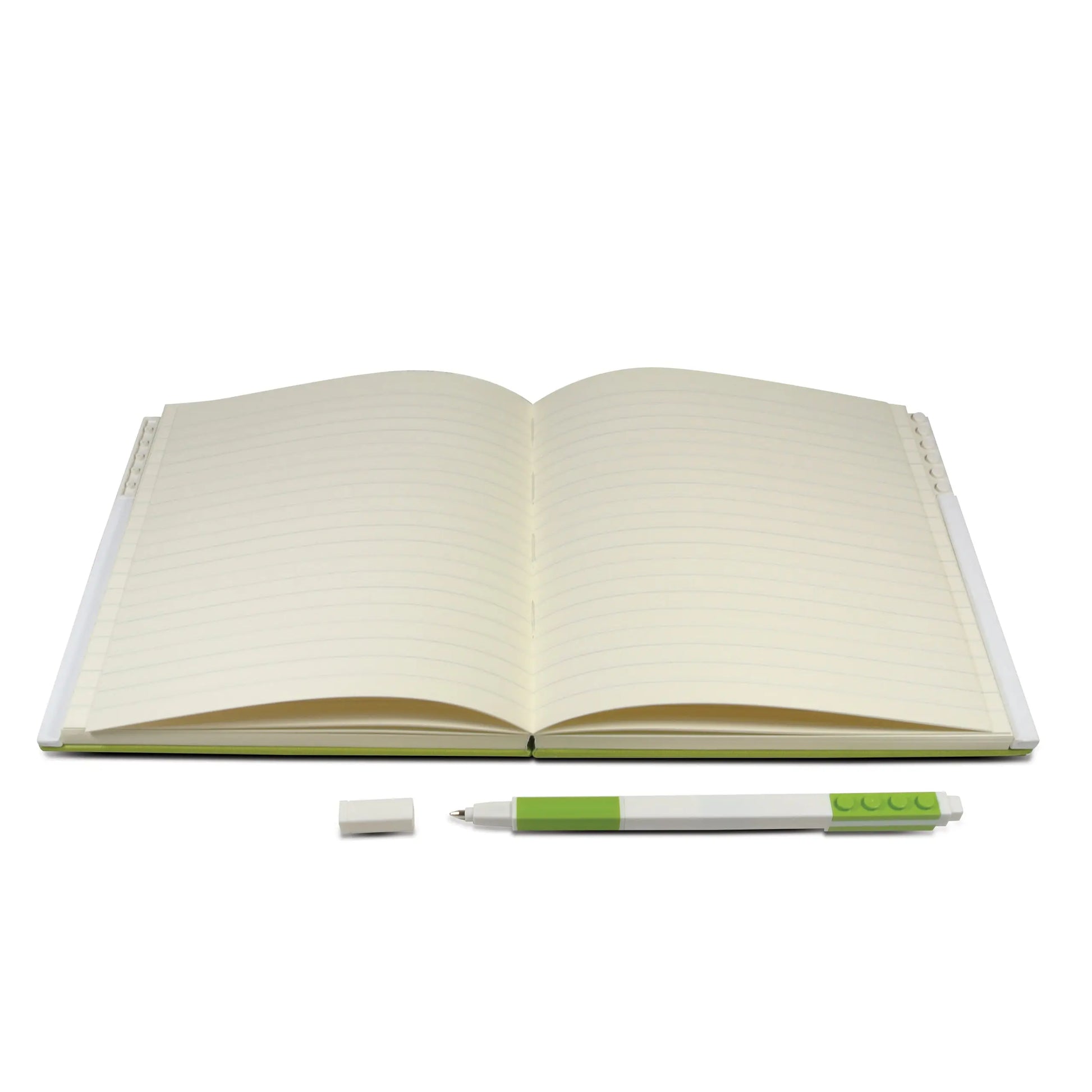 LEGO Stationery Locking Notebook with Gel Pen - Lime (52442) IQ Hong Kong, Ltd.