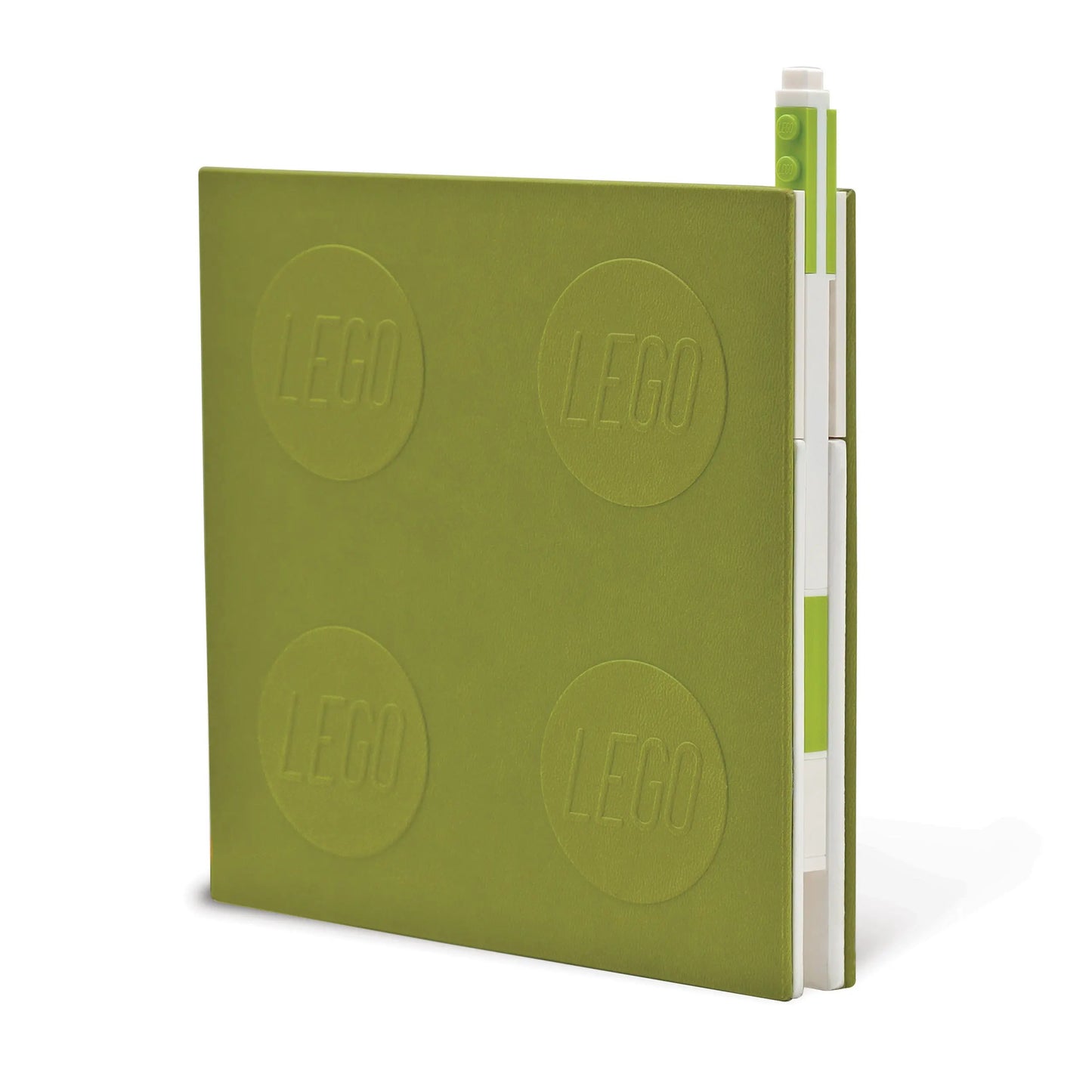 LEGO Stationery Locking Notebook with Gel Pen - Lime (52442) IQ Hong Kong, Ltd.