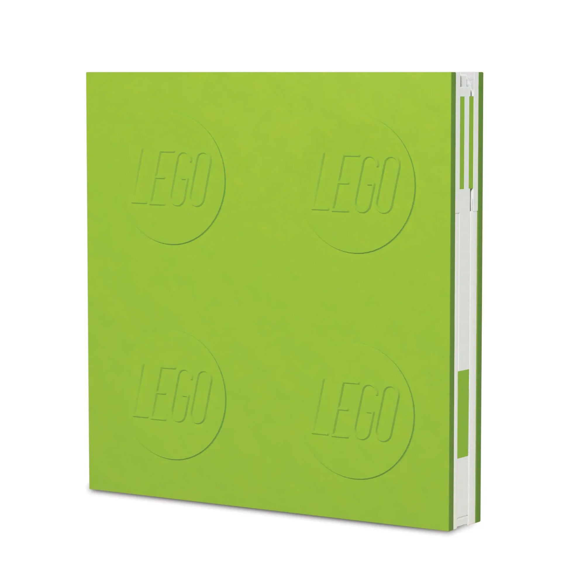 LEGO Stationery Locking Notebook with Gel Pen - Lime (52442) IQ Hong Kong, Ltd.